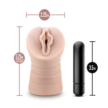 Load image into Gallery viewer, Enlust Destini Vibrating Stroker Beige
