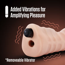 Load image into Gallery viewer, Enlust Destini Vibrating Stroker Beige
