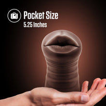 Load image into Gallery viewer, Enlust Krystal Vibrating Stroker Brown
