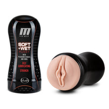 Load image into Gallery viewer, M For Men Soft &amp; Wet Self Lubricating Stroker Cup Vanilla
