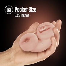 Load image into Gallery viewer, Enlust Tasha Soft &amp; Wet Glow In The Dark Stroker Beige
