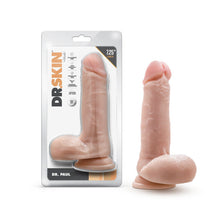 Load image into Gallery viewer, Dr. Skin Dr. Paul 7.25in Dildo W/ Balls Beige
