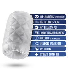 Load image into Gallery viewer, Rize Reakt Self Lubricating Stroker White
