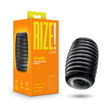 Load image into Gallery viewer, Rize Grasp Self Lubricating Stroker Black
