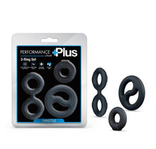 Load image into Gallery viewer, Performance Plus Throttle 3 Pieces Set Cock Ring&amp;ball
