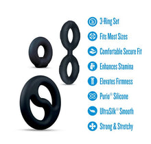 Load image into Gallery viewer, Performance Plus Throttle 3 Pieces Set Cock Ring&amp;ball

