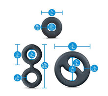 Load image into Gallery viewer, Performance Plus Throttle 3 Pieces Set Cock Ring&amp;ball
