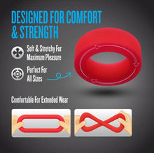 Load image into Gallery viewer, Performance Plus Pursuit Cock Ring Red
