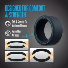Load image into Gallery viewer, Performance Plus Accelerate 3 Cock Ring Plat/black
