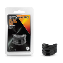 Load image into Gallery viewer, Stay Hard Beef Ball Stretcher Snug 1in Diameter Black
