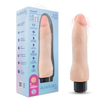 Load image into Gallery viewer, Au Naturel 8.75in Beige Vibrating Realistic Dual Densi
