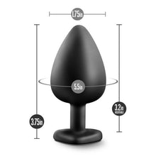 Load image into Gallery viewer, Temptasia Bling Plug Large Black
