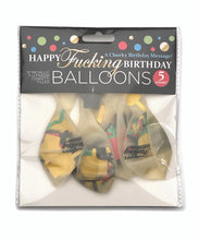 Load image into Gallery viewer, Happy F*ing Birthday Confetti Balloons
