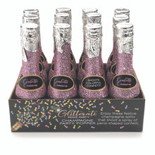 Load image into Gallery viewer, Glitterati Champagne Confetti Poppers 12pc Display
