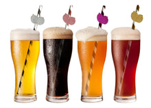 Load image into Gallery viewer, Glitterati Boobie Tall Party Straws
