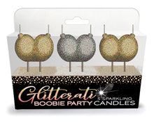 Load image into Gallery viewer, Glitterati Boobie Candle Set
