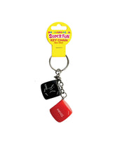 Load image into Gallery viewer, Super Fun Key Chain Sex Dice
