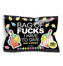 Load image into Gallery viewer, Bag Of Fucks I Have To Give 3 Oz Bag
