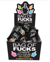 Load image into Gallery viewer, Bag Of Fucks I Have To Give Display Of 100
