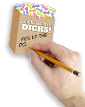 Load image into Gallery viewer, Suck A Bag Sticky Notes
