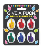 Load image into Gallery viewer, Give A Fuck Drink Markers
