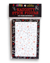 Load image into Gallery viewer, Naughty Stick Figure Notepad
