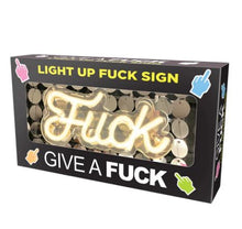 Load image into Gallery viewer, Neon Fuck Light Up Sign
