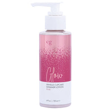 Load image into Gallery viewer, Glow Vanilla Cupcake Shimmer Lotion Pink 4 Fl Oz
