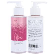 Load image into Gallery viewer, Glow Vanilla Cupcake Shimmer Lotion Pink 4 Fl Oz

