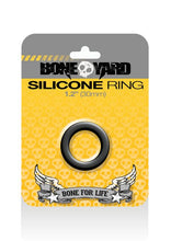 Load image into Gallery viewer, Boneyard Silicone Ring 30mm Black
