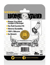 Load image into Gallery viewer, Boneyard Silicone Ring 30mm Black
