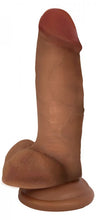 Load image into Gallery viewer, Jock Bareskin 7in Latte Dildo W/ Balls
