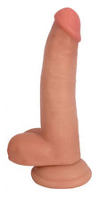 Load image into Gallery viewer, Jock Bareskin 8in Vanilla Dildo W/ Balls
