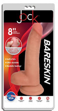 Load image into Gallery viewer, Jock Bareskin 8in Vanilla Dildo W/ Balls
