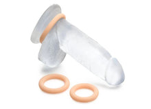 Load image into Gallery viewer, Jock Discreet Silicone Cock Ring Set Light
