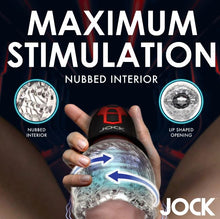 Load image into Gallery viewer, Jock Spinning &amp; Vibrating Masturbator
