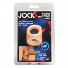 Load image into Gallery viewer, Jock Silicone Cock &amp; Ball Ring Light
