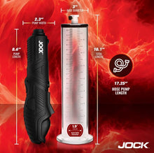 Load image into Gallery viewer, Jock Advanced Power Pumper Penis Pump W/cylinder
