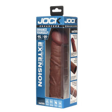 Load image into Gallery viewer, Jock Enhancers 1.5in Realistic Penis Extension Dark

