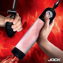 Load image into Gallery viewer, Jock Advanced Pump Up Gauge Penis Pump W/bulb
