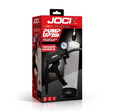 Load image into Gallery viewer, Jock Advanced Pump Up Penis Pump W/gauge &amp;trigger Handle
