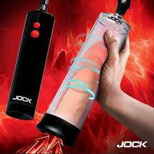 Load image into Gallery viewer, Jock Advanced Power Up Recharg Automatic Penis Pump
