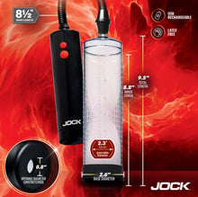 Load image into Gallery viewer, Jock Advanced Power Up Recharg Automatic Penis Pump
