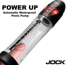 Load image into Gallery viewer, Jock Advanced Power Up Automat Waterproof Penis Pump
