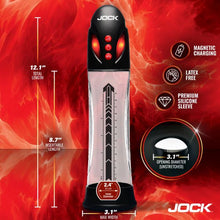 Load image into Gallery viewer, Jock Advanced Power Up Automat Waterproof Penis Pump
