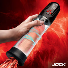 Load image into Gallery viewer, Jock Advanced Power Up Digital Automatic/waterproof Penis Pum
