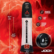 Load image into Gallery viewer, Jock Advanced Power Up Digital Automatic/waterproof Penis Pum
