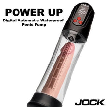 Load image into Gallery viewer, Jock Advanced Power Up Digital Automatic/waterproof Penis Pum
