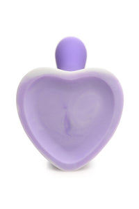 Simply Sweet Slim G-spot Silicone Dildo Purple/white