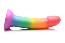 Load image into Gallery viewer, Simply Sweet 6.5in Phallic Rainbow Dildo
